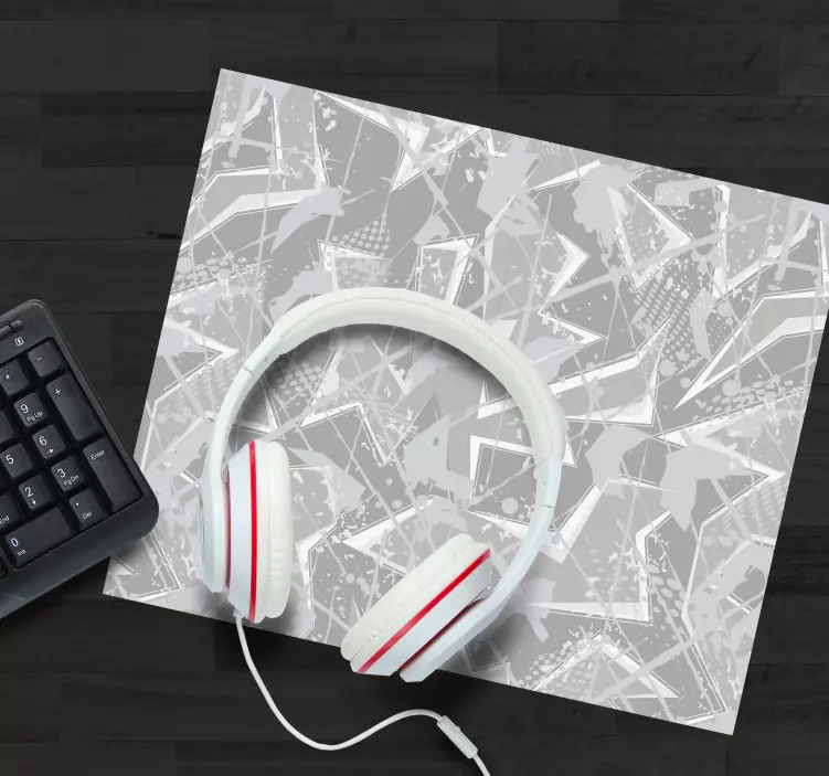 Mauspad muster abstrakte geometrische figuren - TenStickers