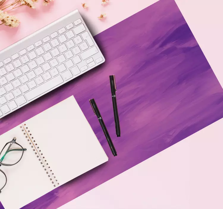 Mauspad muster abstrakte lila wirbel - TenStickers