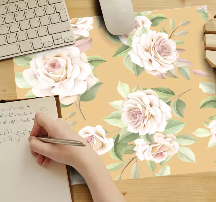 Mauspad muster blumenarrangement design - TenStickers