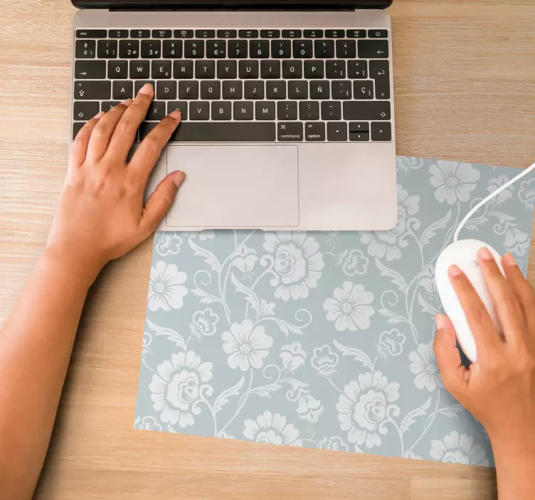 Mauspad muster florales eleganzmuster - TenStickers