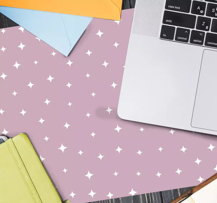 Mauspad muster funkelndes sternenmotiv - TenStickers