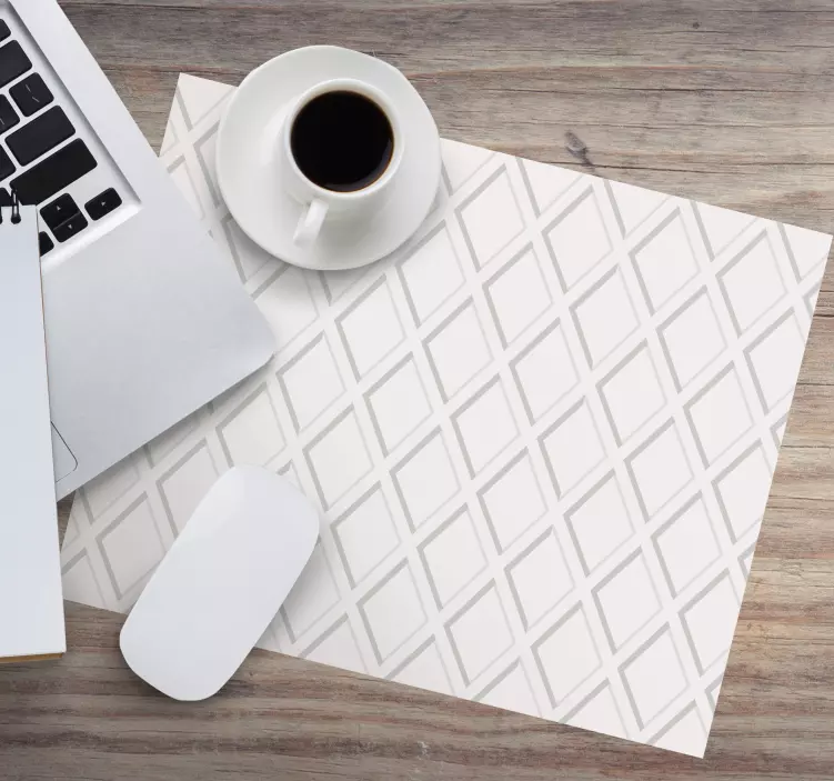 Mauspad muster geometrisches diamantmuster - TenStickers