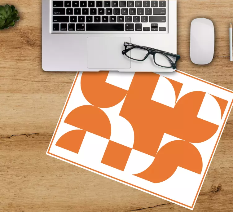 Mauspad muster geometrisches formdesign - TenStickers