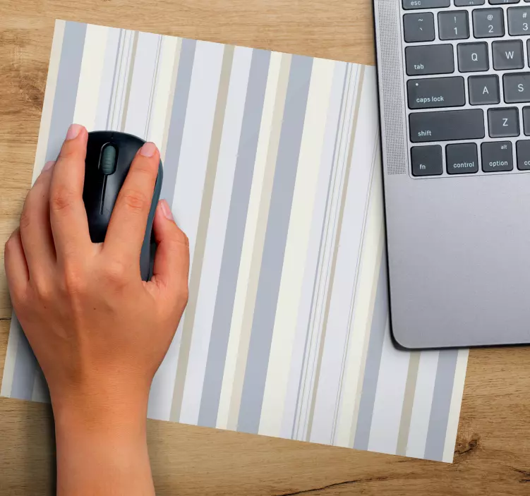 Mauspad muster gestreiftes oberflächen design - TenStickers