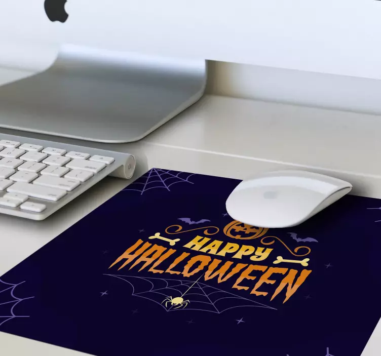 Mauspad muster gruseliges halloween design - TenStickers