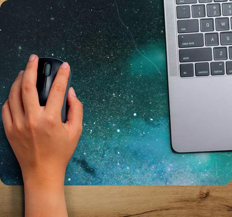 Gaming Mauspad kosmischer sternenstaub visuell - TenStickers