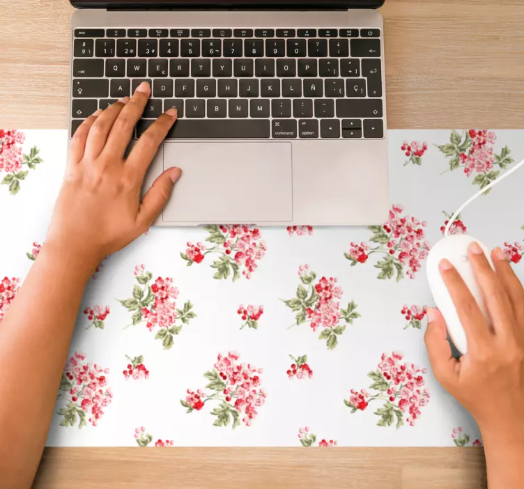 Mauspad muster mit botanisch strukturiertem finish - TenStickers