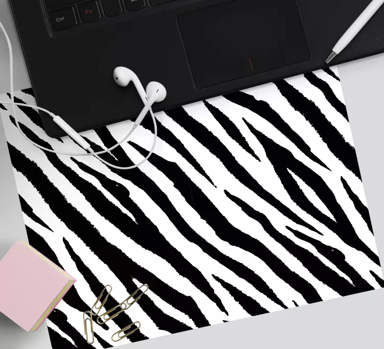 Mauspad muster mit kräftigem streifenmuster - TenStickers