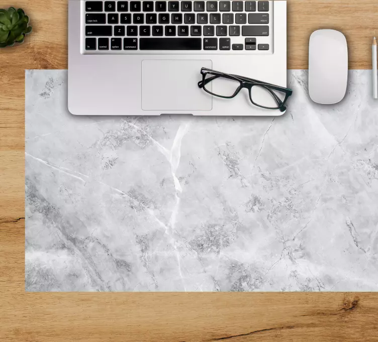 Mauspad muster mit marmor-effekt-oberfläche - TenStickers