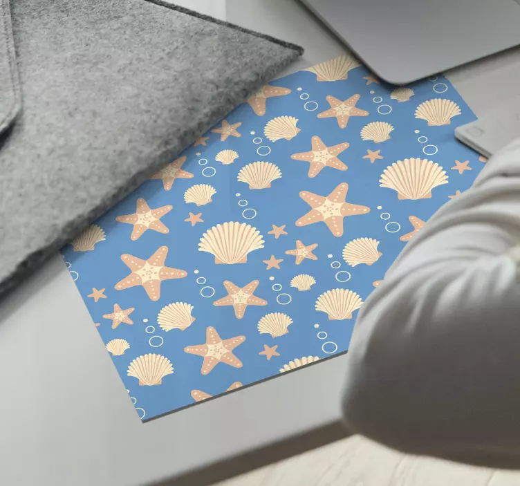 Mauspad muster ozeanlebensmuster - TenStickers