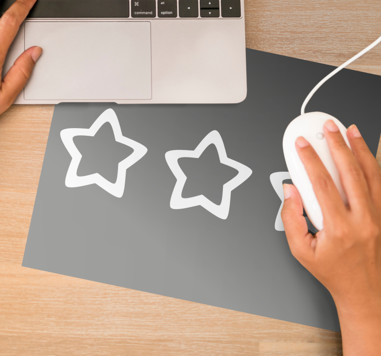Mauspad Muster stylische stars - TenStickers