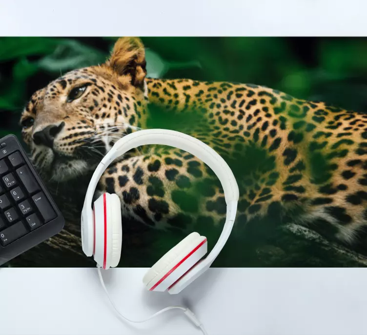 Mauspad originell leopard bequem liegend - TenStickers