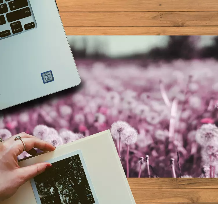 Mauspad originell löwenzahnfeld Ästhetik - TenStickers