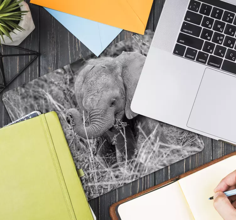 Mauspad originell süßes baby-elefant design - TenStickers