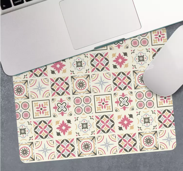 Mauspad originell Collage "nicole" - TenStickers