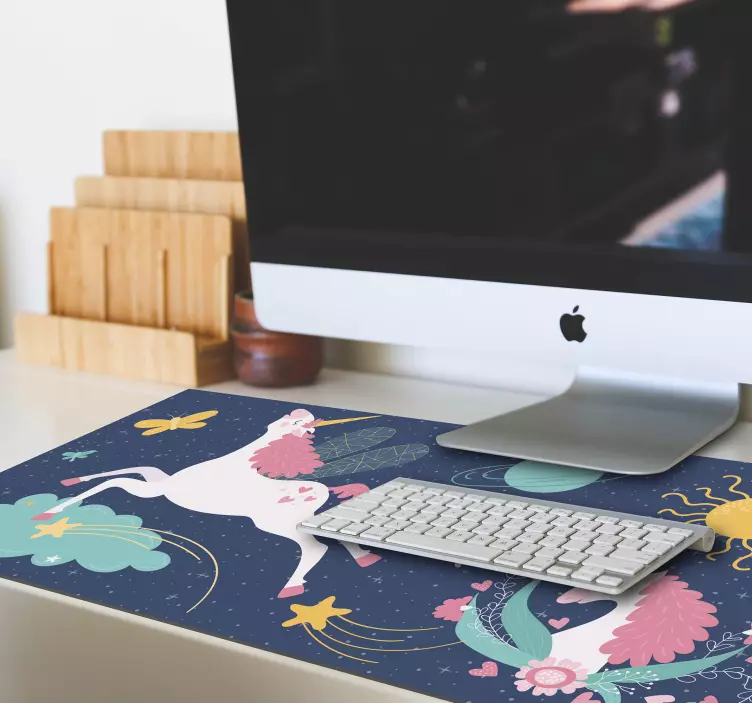 Mauspad originell Einhörner - TenStickers