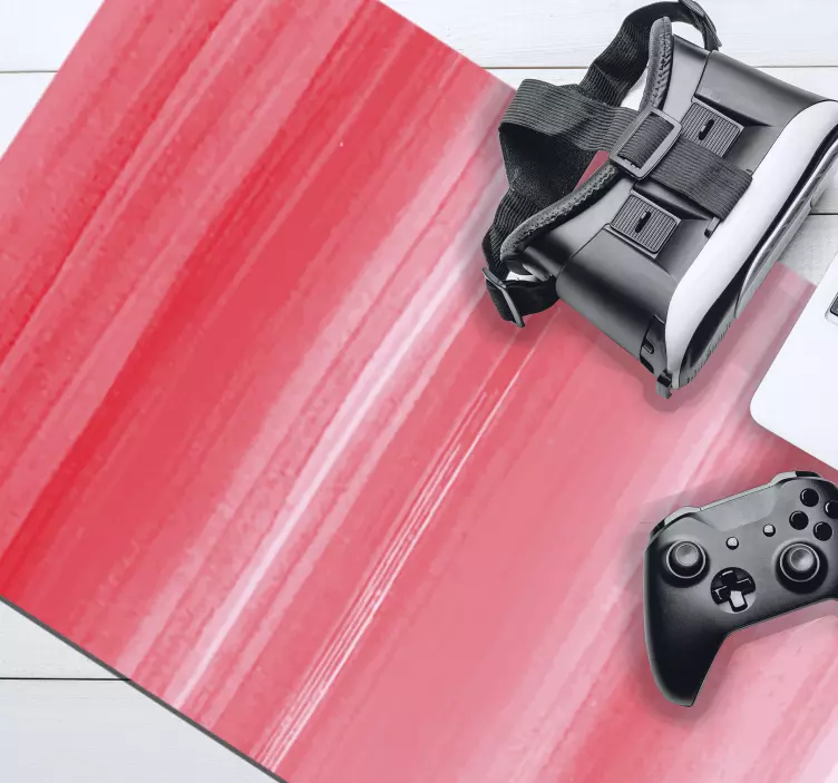 Mauspad originell Rosa mit Linien - TenStickers