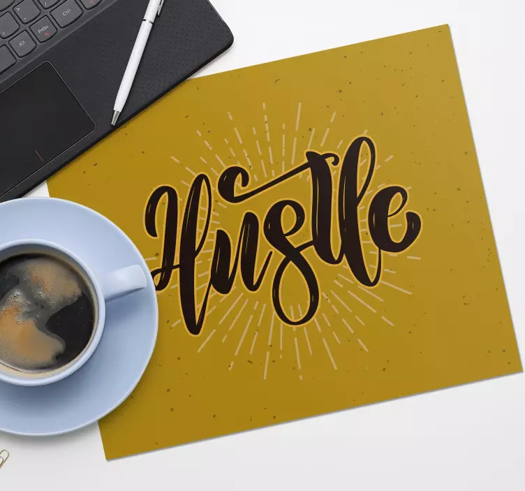 Mousepad spruch motivierende erfolgsbotschaft - TenStickers