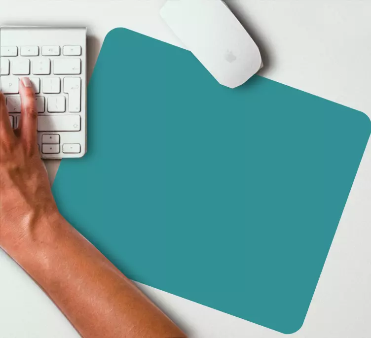 Türkise farbe mehr Mauspads - TenStickers