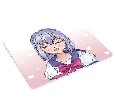 Anime mauspad mit bezaubernder anime figur - TenStickers