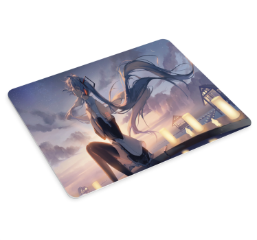 Mauspad Anime Anime gamer mädchen - TenStickers