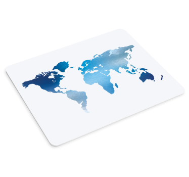 Mousepad weltkarte im eleganten design - TenStickers