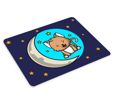 Anime mauspad süße katze mond - TenStickers
