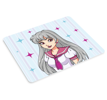 Anime mauspad mit anime charakter kunstwerk - TenStickers
