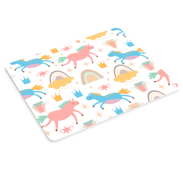 Anime mauspad mit niedlichen einhornmustern - TenStickers