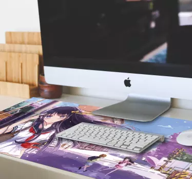 Anime mauspad mit anime-charakter-szene - TenStickers