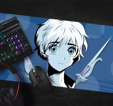 Anime mauspad mit nahaufnahme von anime-charakteren - TenStickers