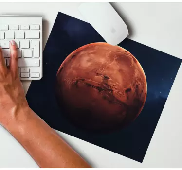 Mousepad weltkarte planetare marsansicht - TenStickers