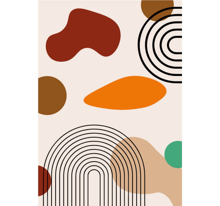 Rollo Fenster Badezimmer boho bögen - TenStickers