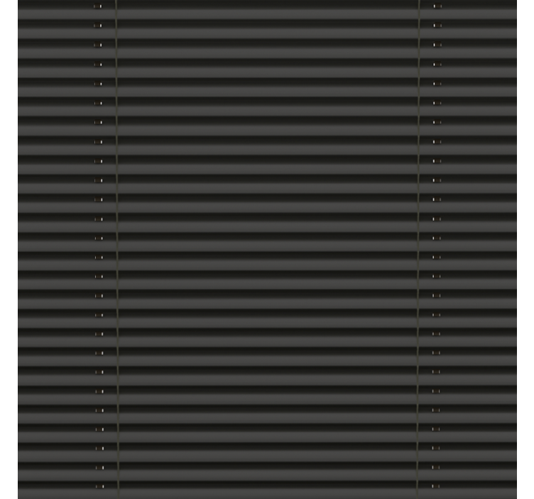 Rollo für Küche schwarze jalousie mit lücken - TenStickers