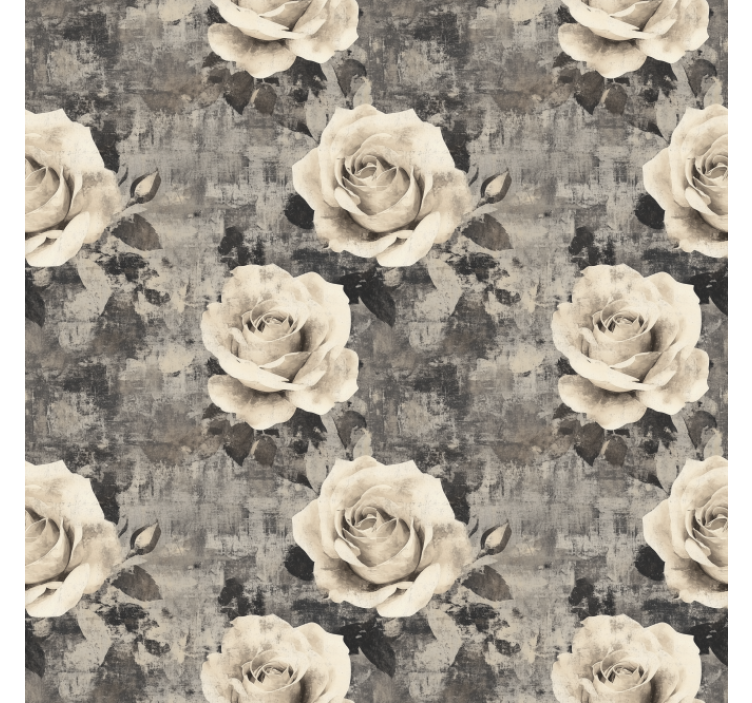 Rollo für Küche marmur-blumen - TenStickers