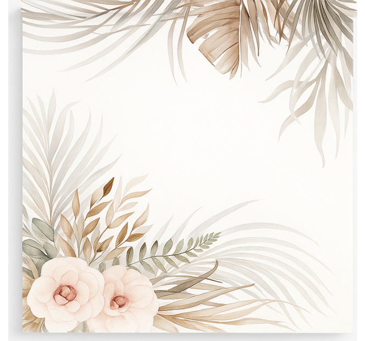 Rollo Fenster Kinderzimmer boho-blumendesign - TenStickers