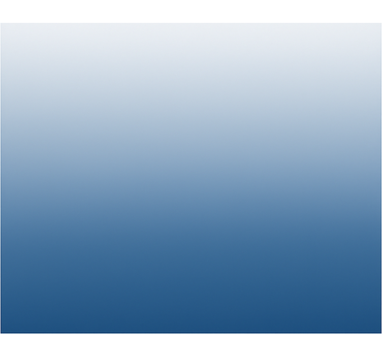 Rollo Fenster Jugendzimmer weiß bis dunkelblau - TenStickers