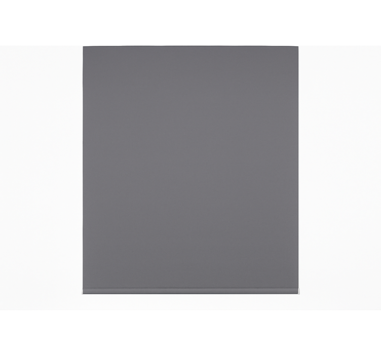 Rollo Fenster Esszimmer rechteckig granitgrau - TenStickers