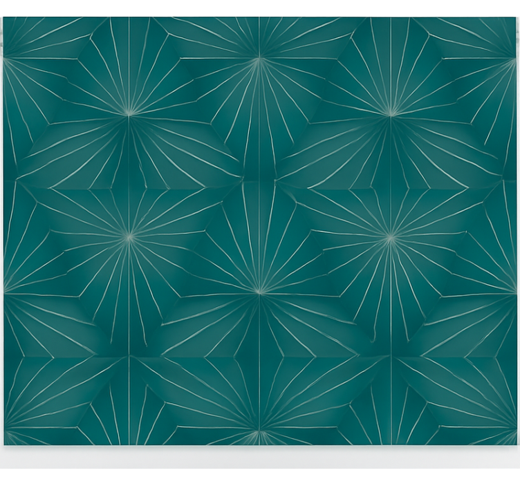 Rollo Fenster Jugendzimmer sternenexplosion geometrisch - TenStickers