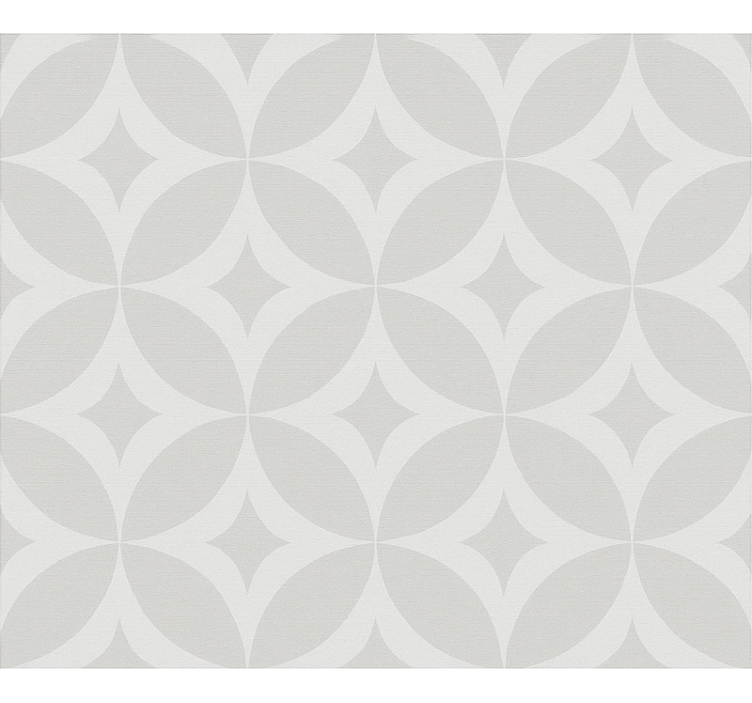 Rollos Esszimmer geometrisches rautenmuster - TenStickers