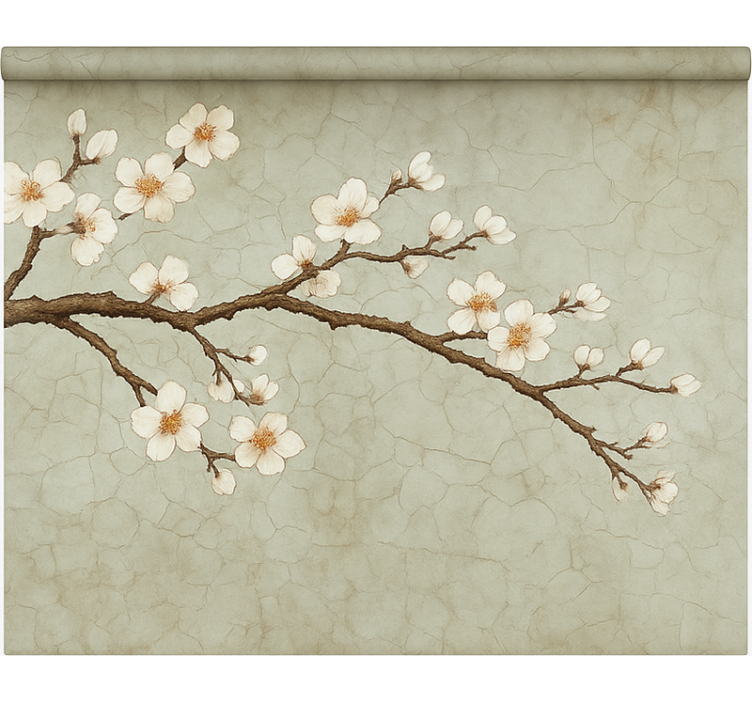 Rollo esszimmer blühender japanischer baum - TenStickers