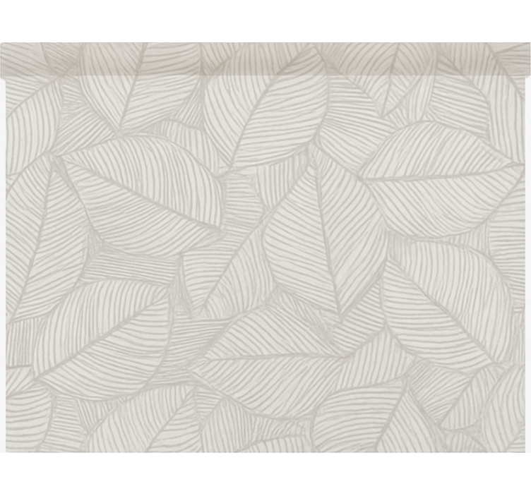 Rollo fenster home office mit blättern im design - TenStickers