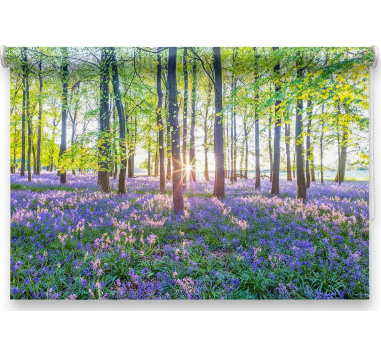 Rollo fenster baum naturinspiriertes modernismus - TenStickers