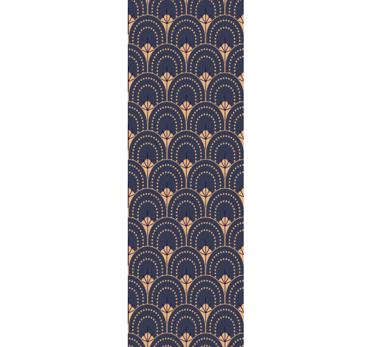 Rollo büro mit kunstvollem fächerdesign - TenStickers