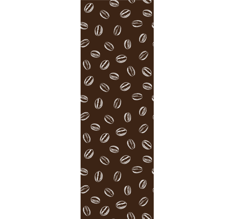 Rollo büro kaffeebohnen muster - TenStickers