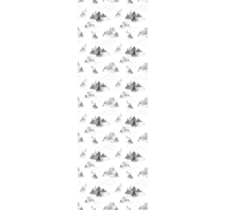 Rollo büro dunkelwald silhouette - TenStickers