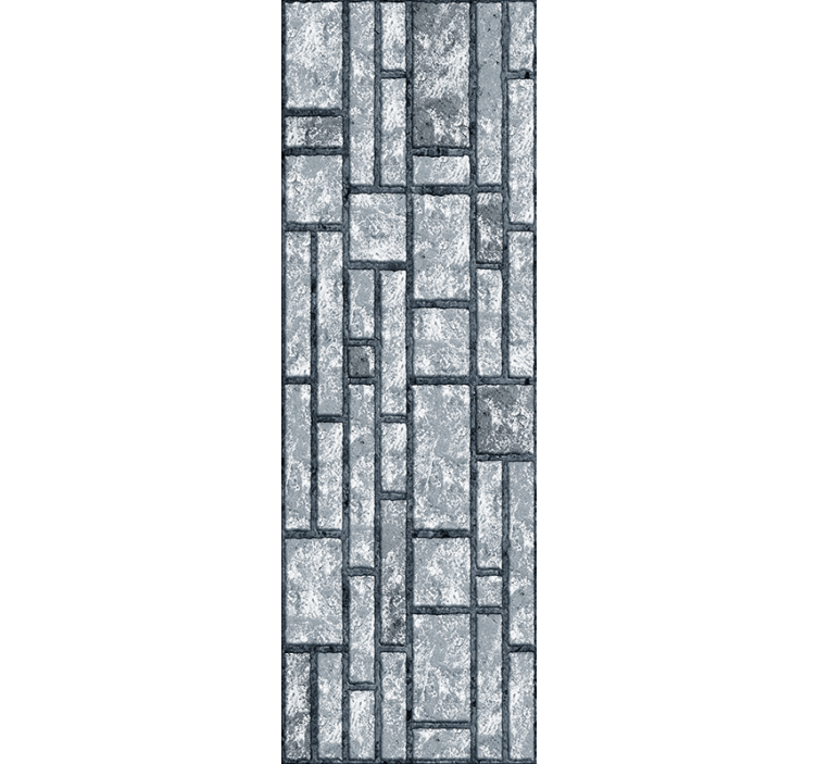 Rollo büro in grauem betonblockdesign - TenStickers
