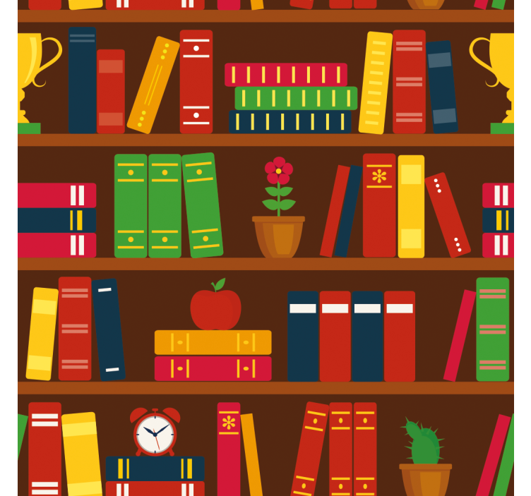 Rollo büro für die heimische bibliothek - TenStickers