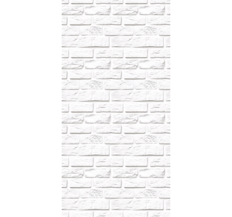 Rollo für küche in weißer steinoptik - TenStickers