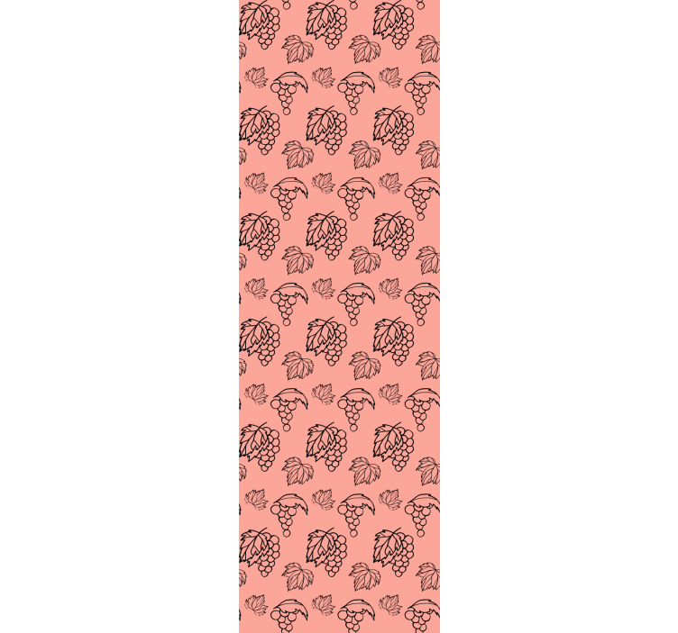 Rollo für küche mit traubenmuster - TenStickers